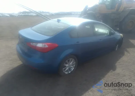 2014 Kia Forte Lx z USA, uszkodzony, nr VIN KNAFX4A69E5126624
